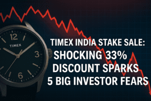 Timex India Stake Sale: Shocking 33% Discount Sparks 5 Big Investor Fears