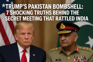 Trump’s Pakistan Bombshell: 7 Shocking Truths Behind the Secret Meeting That Rattled India