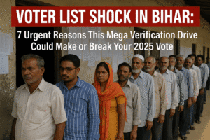 Voter List Shock in Bihar: 7 Urgent Reasons This Mega Verification Drive Could Make or Break Your 2025 Vote