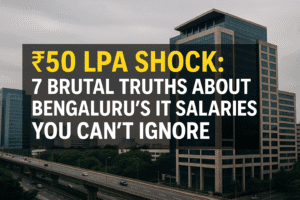 ₹50 LPA Shock: 7 Brutal Truths About Bengaluru’s IT Salaries You Can’t Ignore