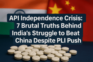 API Independence Crisis: 7 Brutal Truths Behind India’s Struggle to Beat China Despite PLI Push