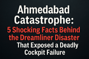 Ahmedabad Catastrophe: 5 Shocking Facts Behind the Dreamliner Disaster That Exposed a Deadly Cockpit Failure