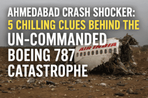 Ahmedabad Crash Shocker: 5 Chilling Clues Behind the Un-Commanded Boeing 787 Catastrophe