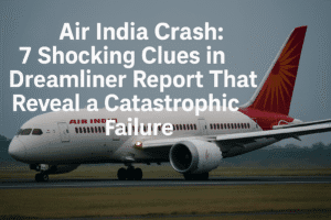 Air India Crash: 7 Shocking Clues in Dreamliner Report That Reveal a Catastrophic Failure