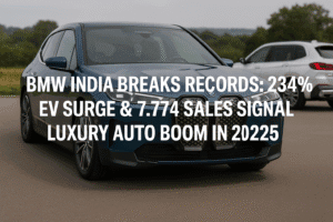 BMW India Breaks Records: 234% EV Surge & 7,774 Sales Signal Luxury Auto Boom in 2025