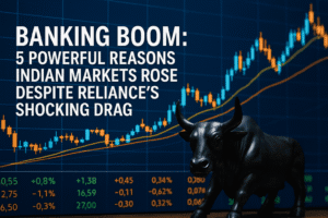Banking Boom: 5 Powerful Reasons Indian Markets Rose Despite Reliance’s Shocking Drag 1 Banking Boom: 5 Powerful Reasons Indian Markets Rose Despite Reliance’s Shocking Drag