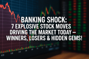 Banking Shock: 7 Explosive Stock Moves Driving the Market Today – Winners, Losers & Hidden Gems!