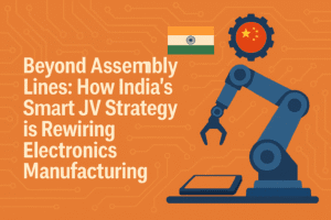 Beyond Assembly Lines: How India's Smart JV Strategy is Rewiring Electronics Manufacturing