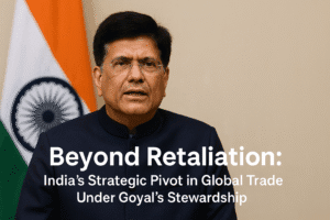 Beyond Retaliation: India's Strategic Pivot in Global Trade Under Goyal's Stewardship