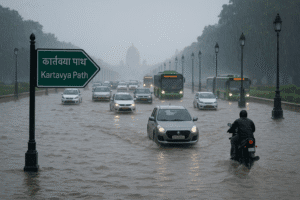 Beyond the Deluge: Delhi's Battle with Monsoon Fury and the Resilience in its Wake 