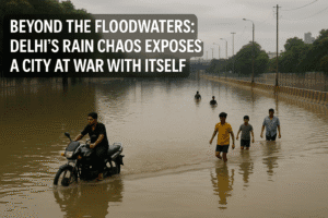 Beyond the Floodwaters: Delhi's Rain Chaos Exposes a City at War with Itself