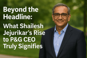 Beyond the Headline: What Shailesh Jejurikar's Rise to P&G CEO Truly Signifies