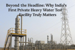 Beyond the Headline: Why India's First Private Heavy Water Test Facility Truly Matters