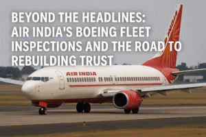Beyond the Headlines: Air India's Boeing Fleet Inspections and the Road to Rebuilding Trust