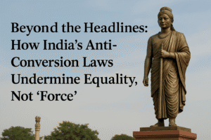 Beyond the Headlines: How India's Anti-Conversion Laws Undermine Equality, Not "Force"
