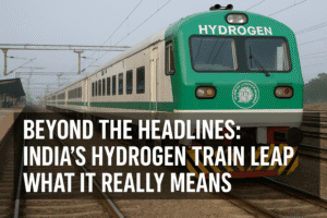 Beyond the Headlines: India's Hydrogen Train Leap - What It Really Means 