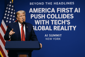Beyond the Headlines: Trump's "America First" AI Push Collides With Tech's Global Reality