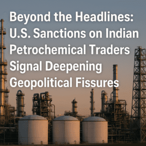 Beyond the Headlines: U.S. Sanctions on Indian Petrochemical Traders Signal Deepening Geopolitical Fissures