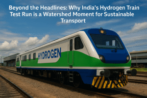 Beyond the Headlines: Why India's Hydrogen Train Test Run is a Watershed Moment for Sustainable Transport 1 Beyond the Headlines: Why India's Hydrogen Train Test Run is a Watershed Moment for Sustainable Transport