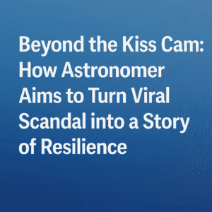 Beyond the Kiss Cam: How Astronomer Aims to Turn Viral Scandal into a Story of Resilience