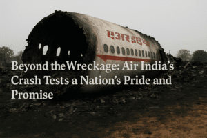 Beyond the Wreckage: Air India's Crash Tests a Nation's Pride and Promise