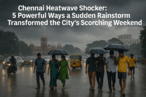 Chennai Heatwave Shocker: 5 Powerful Ways a Sudden Rainstorm Transformed the City's Scorching Weekend