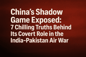 China’s Shadow Game Exposed: 7 Chilling Truths Behind Its Covert Role in the India-Pakistan Air War