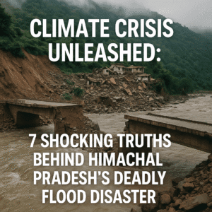 Climate Crisis Unleashed: 7 Shocking Truths Behind Himachal Pradesh’s Deadly Flood Disaster