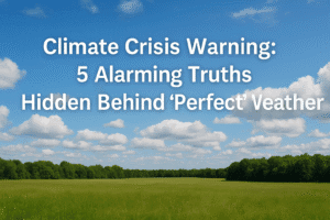 Climate Crisis Warning: 5 Alarming Truths Hidden Behind “Perfect” Weather