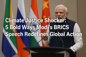 Climate Justice Shocker: 5 Bold Ways Modi’s BRICS Speech Redefines Global Action 1 Climate Justice Shocker: 5 Bold Ways Modi’s BRICS Speech Redefines Global Action