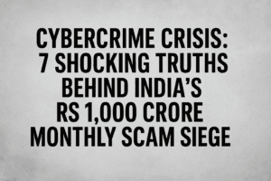 Cybercrime Crisis: 7 Shocking Truths Behind India’s Rs 1,000 Crore Monthly Scam Siege