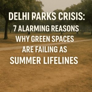 Delhi Parks Crisis: 7 Alarming Reasons Why Green Spaces Are Failing as Summer Lifelines