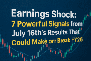 Earnings Shock: 7 Powerful Signals from July 16th’s Results That Could Make or Break FY26