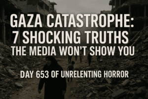Gaza Catastrophe: 7 Shocking Truths the Media Won’t Show You – Day 653 of Unrelenting Horror
