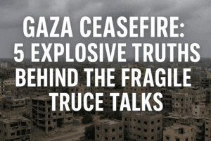 Gaza Ceasefire: 5 Explosive Truths Behind the Fragile Truce Talks
