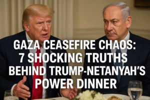 Gaza Ceasefire Chaos: 7 Shocking Truths Behind Trump-Netanyahu's Power Dinner