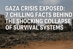 Gaza Crisis Exposed: 7 Chilling Facts Behind the Shocking Collapse of Survival Systems