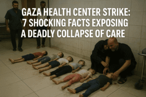 Gaza Health Center Strike: 7 Shocking Facts Exposing a Deadly Collapse of Care 1 Gaza Health Center Strike: 7 Shocking Facts Exposing a Deadly Collapse of Care