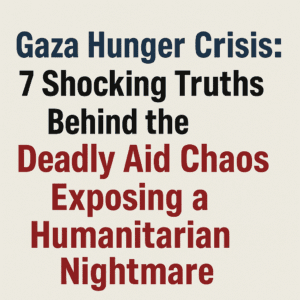 Gaza Hunger Crisis: 7 Shocking Truths Behind the Deadly Aid Chaos Exposing a Humanitarian Nightmare