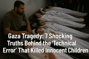 Gaza Tragedy: 7 Shocking Truths Behind the “Technical Error” That Killed Innocent Children