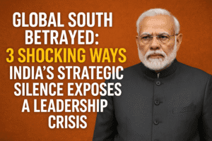 Global South Betrayed: 3 Shocking Ways India’s Strategic Silence Exposes a Leadership Crisis