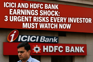 ICICI and HDFC Bank Earnings Shock: 3 Urgent Risks Every Investor Must Watch Now