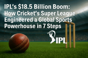 IPL's $18.5 Billion Boom: How Cricket's Super League Engineered a Global Sports Powerhouse in 7 Steps