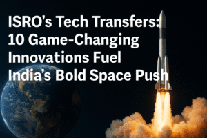 ISRO's Tech Transfers: 10 Game-Changing Innovations Fuel India's Bold Space Push