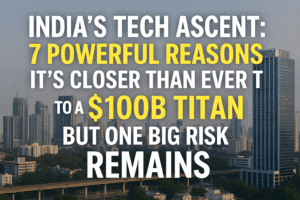 India's Tech Ascent: 7 Powerful Reasons It's Closer Than Ever to a $100B Titan – But One Big Risk Remains