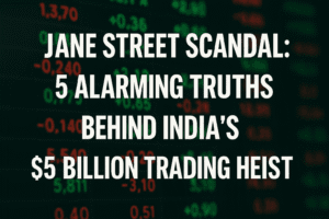 Jane Street Scandal: 5 Alarming Truths Behind India’s $5 Billion Trading Heist