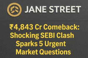 Jane Street's ₹4,843 Cr Comeback: Shocking SEBI Clash Sparks 5 Urgent Market Questions