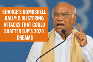 Kharge’s Bombshell Rally: 5 Blistering Attacks That Could Shatter BJP’s 2024 Dreams