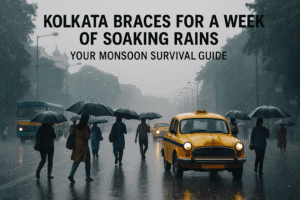 Kolkata Braces for a Week of Soaking Rains: Your Monsoon Survival Guide