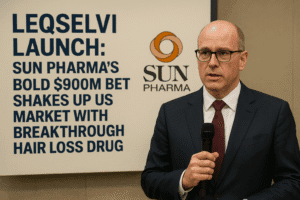 Leqselvi Launch: Sun Pharma’s Bold $900M Bet Shakes Up US Market With Breakthrough Hair Loss Drug